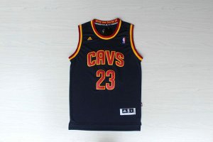 Maillot De Basket Cleveland Cavaliers LeBron James 23 Tissus Sportif Fans Edition Bleu